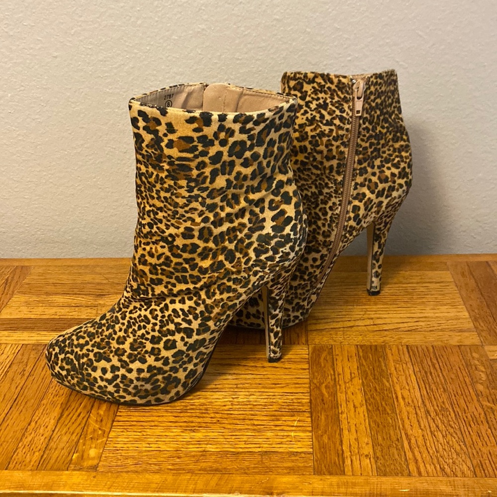 Leopard Print Heels